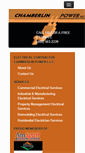 Mobile Screenshot of chamberlinpower.com